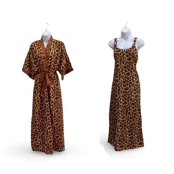 Contessa Di Roma Nightgown and Robe Set - Picture 1 of 12